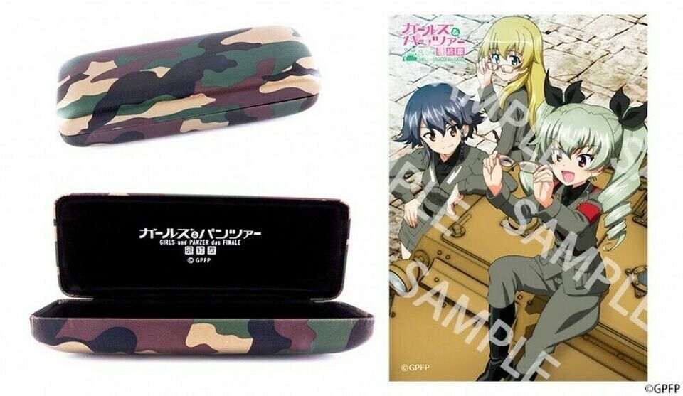 Girls und Panzer Anzio Tank L3/35 Carro Veloce Eyeglass Glasses Frame Japan