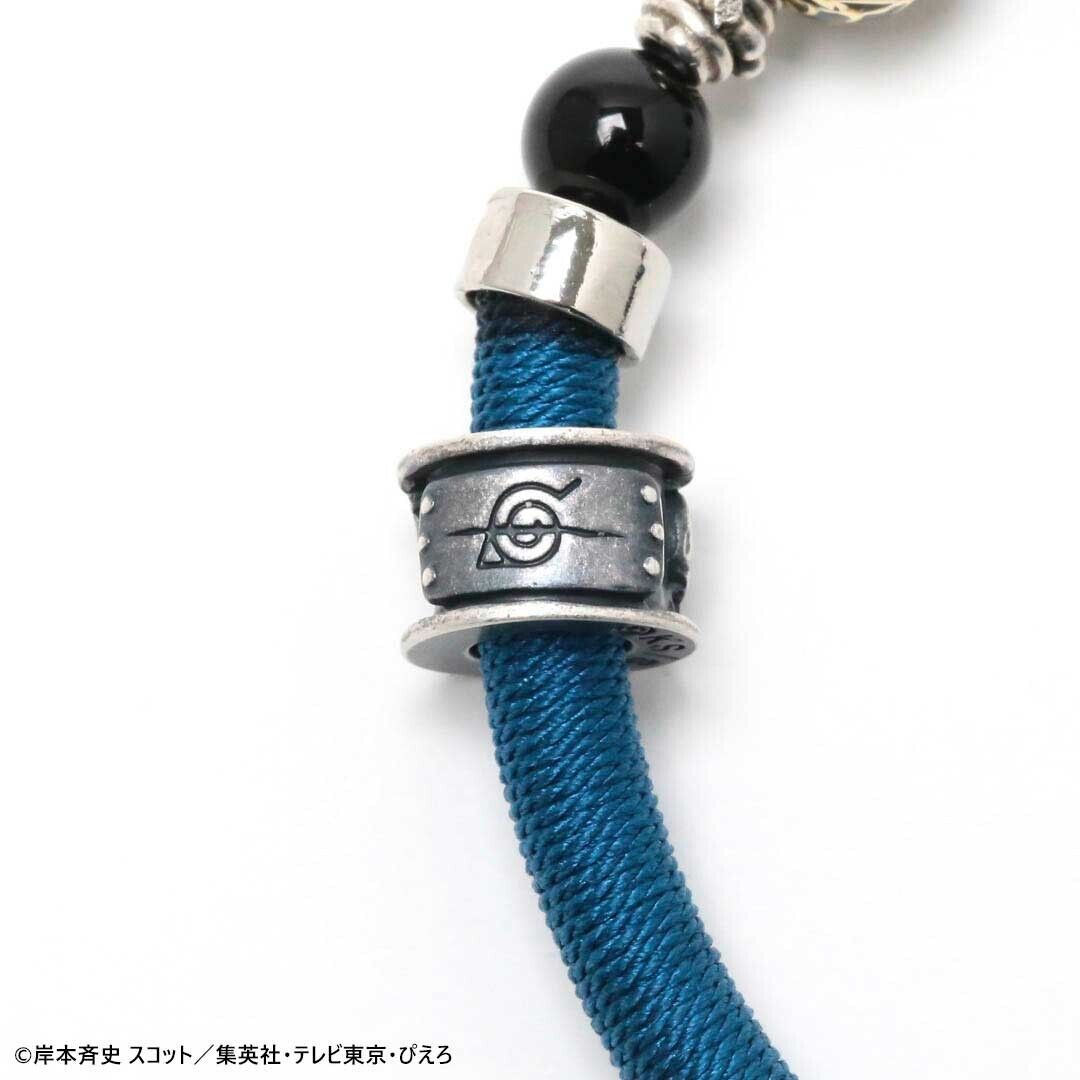 Naruto Shippuden 20th Anniversary Sasuke Uchiha Wind Cord Bracelet Jewelry Japan