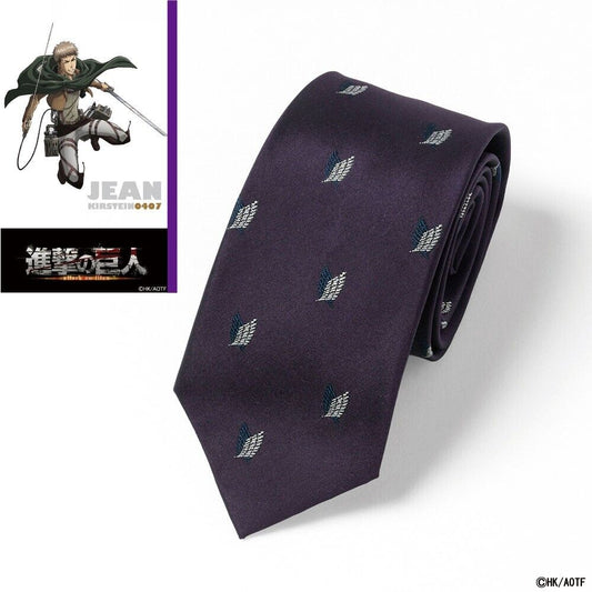 Attack on Titan Jean Kirstein Tie Necktie Survey Corps Crest Dot Japan Limited