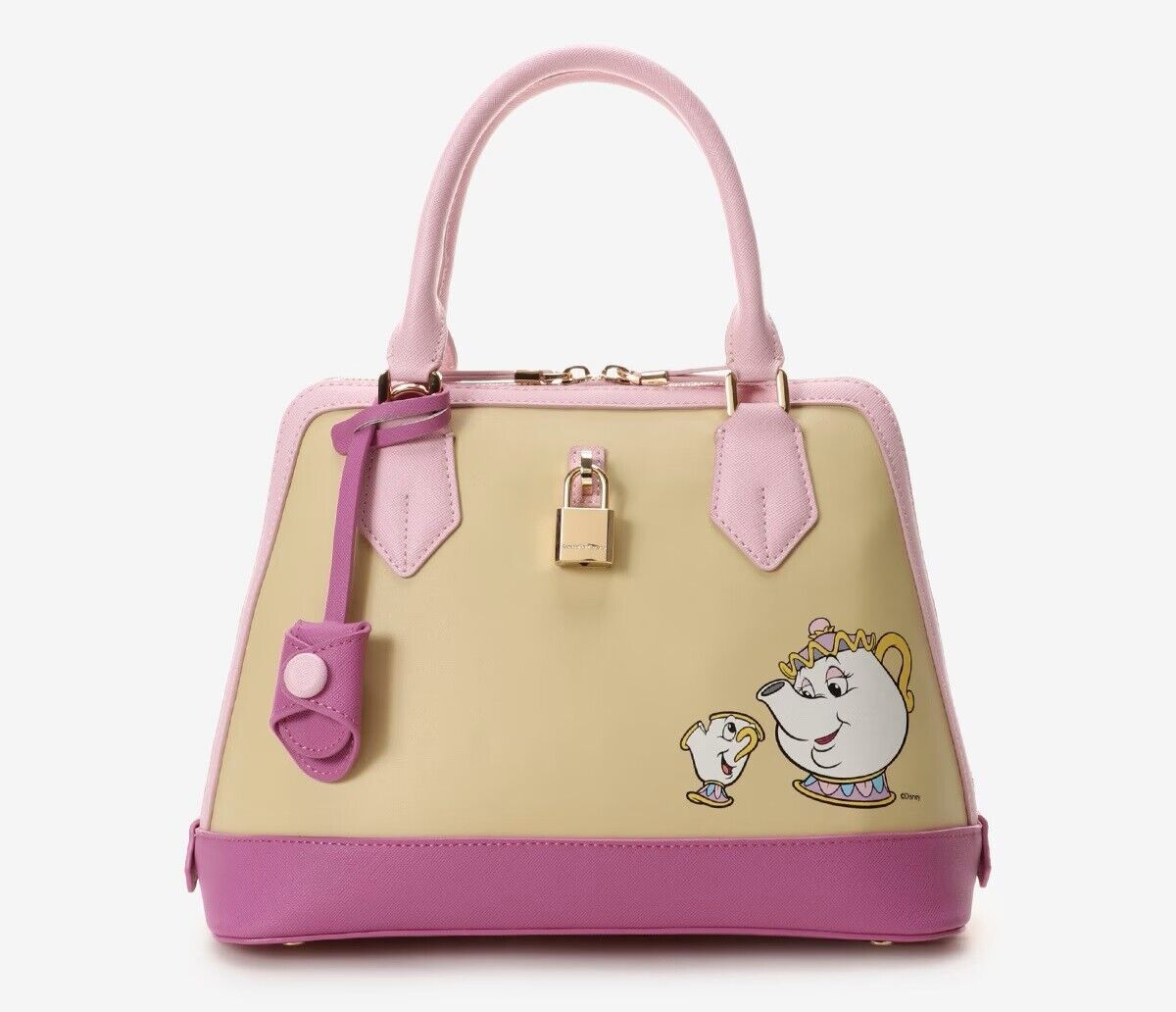 Disney 100th Anniversary Beaty and the Beast Mrs Potts Chip 2way Shoulder Bag