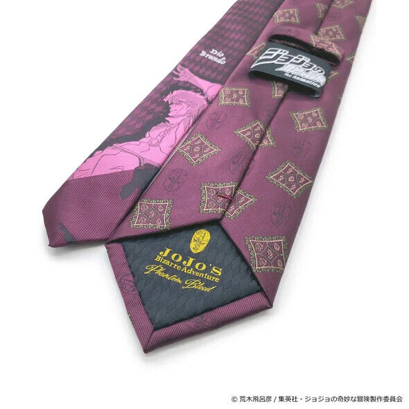 JoJo's Bizarre Adventure Pt.1 Phantom Blood Dio Brando Tie Necktie Wine Japan