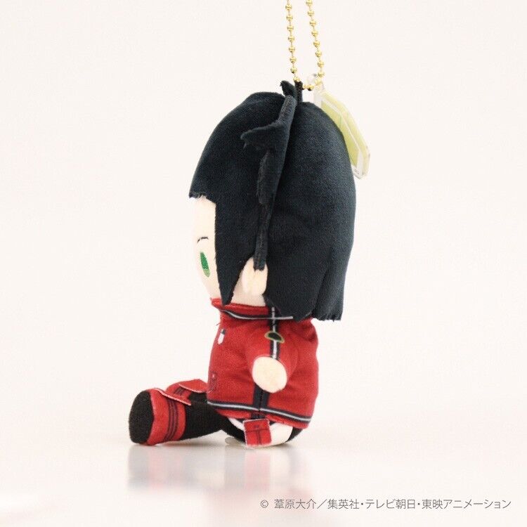 World Trigger Jun Arashiyama Mini Plush w/ Ballchain Charm Munyugurumi Japan LTD