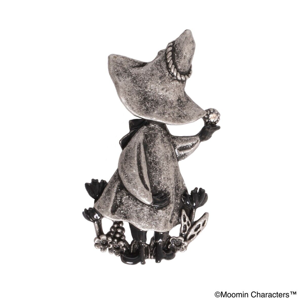 Moomin Being With Snufkin Brooch Silver Palnart Poc Japan Limited