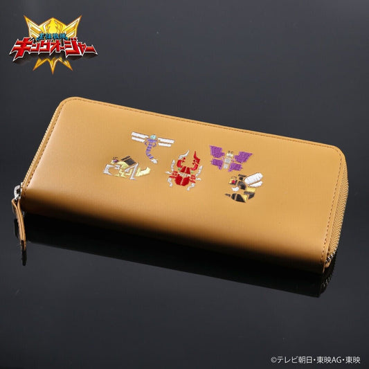 Ohsama Sentai King-Ohger Shugod Model Long Wallet Embroidery Bandai Japan