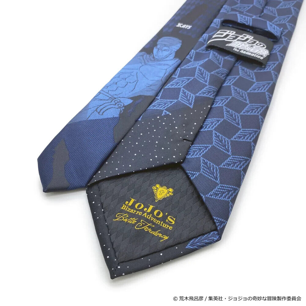 JoJo's Bizarre Adventure Pt.2 Battle Tendency Kars Tie Necktie Navy Japan LTD