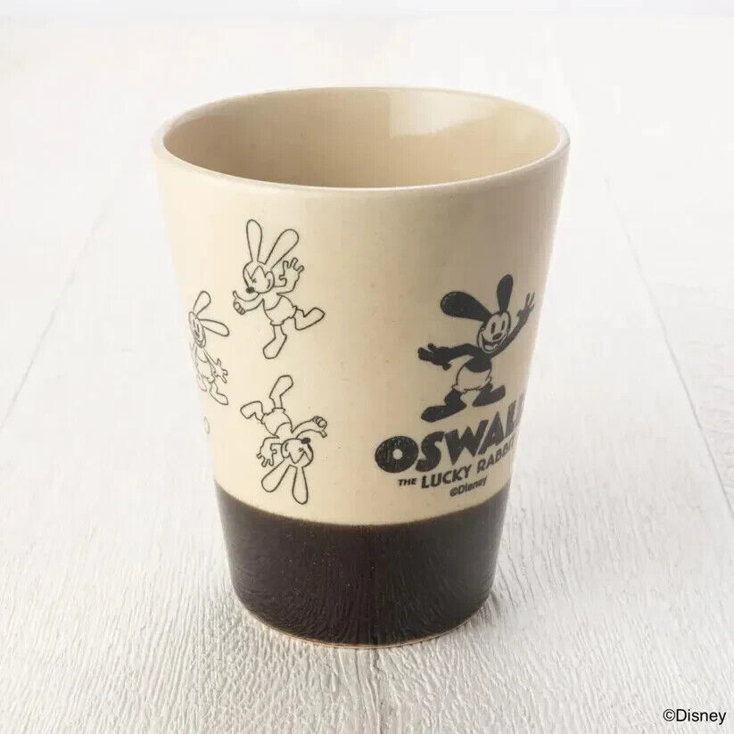 Disney Oswald the Lucky Rabbit MASHICO Tumblr Cup 190ml Multi Pattern Black