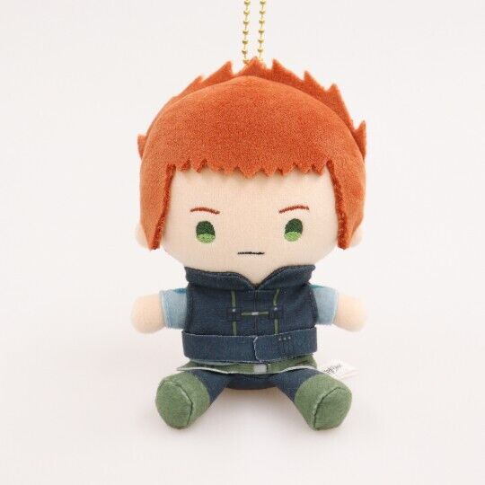 World Trigger Reiji Kizaki Mini Plush w/ Ballchain Charm Munyugurumi Japan LTD