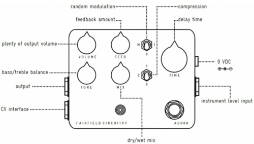 Meet Maude Analog Delay Fairfield Circuitry from Japan