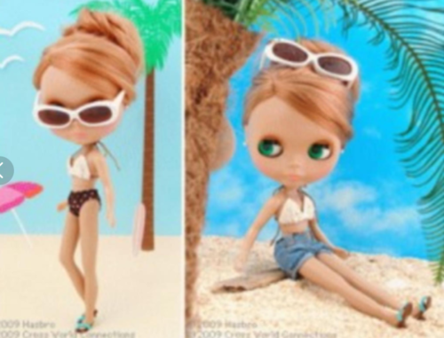 Neo Blythe Sunshine Holiday Tanned Skin Summer Takara Tomy from Japan