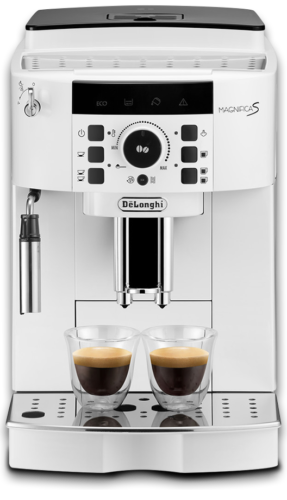 ECAM22112W DeLonghi Fully Automatic Coffee Machine Magnifica S White 100V