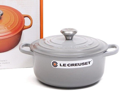 Le Creuset Cocotte Ronde 20cm Casting enamel Gray New