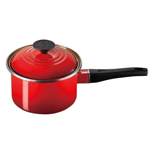 Le Creuset EOS Saucepan 16cm 2.1L One-handed Pot One-handed Pan Cherry red