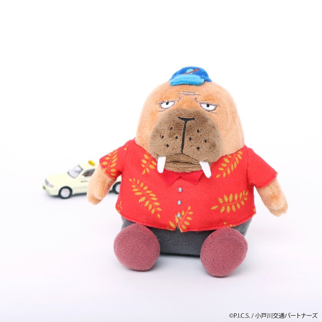 Odd Taxi Hiroshi Odokawa Sitting Plush Doll 125mm Japan Limited