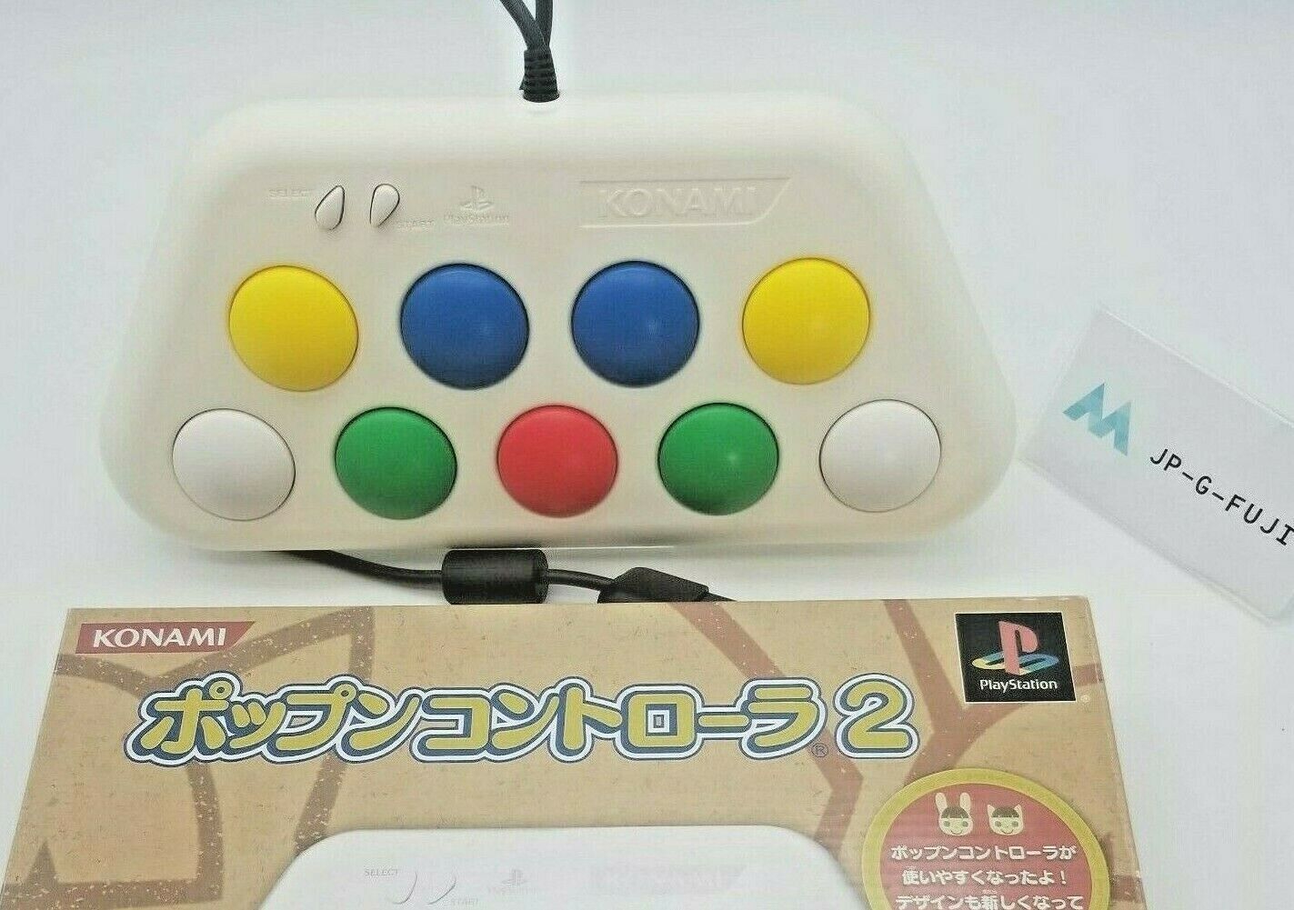Pop'n Music Controller Ver 2 Japan Japanese PlayStation 2 1 PS1 PS2
