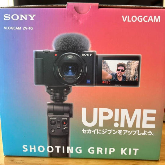 ZV-1G SONY VLOGCAM ZV-1G Shooting Grip Kit Black Japan New