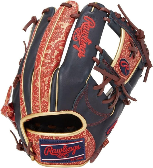 GR1FHPN64 Rawlings Heart of the Hyde Paisley Revival Infield Gloves 11.5" New
