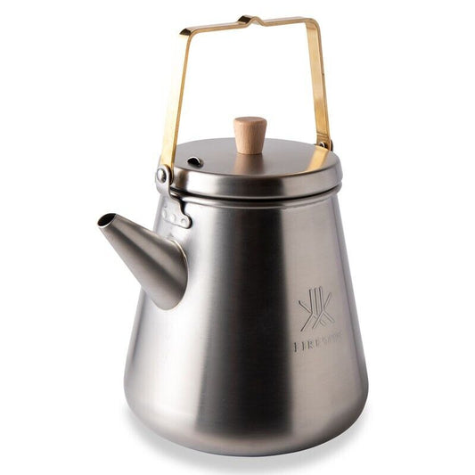 New Fireside FIRESIDE 1.0L trip kettle satin silver Japan New