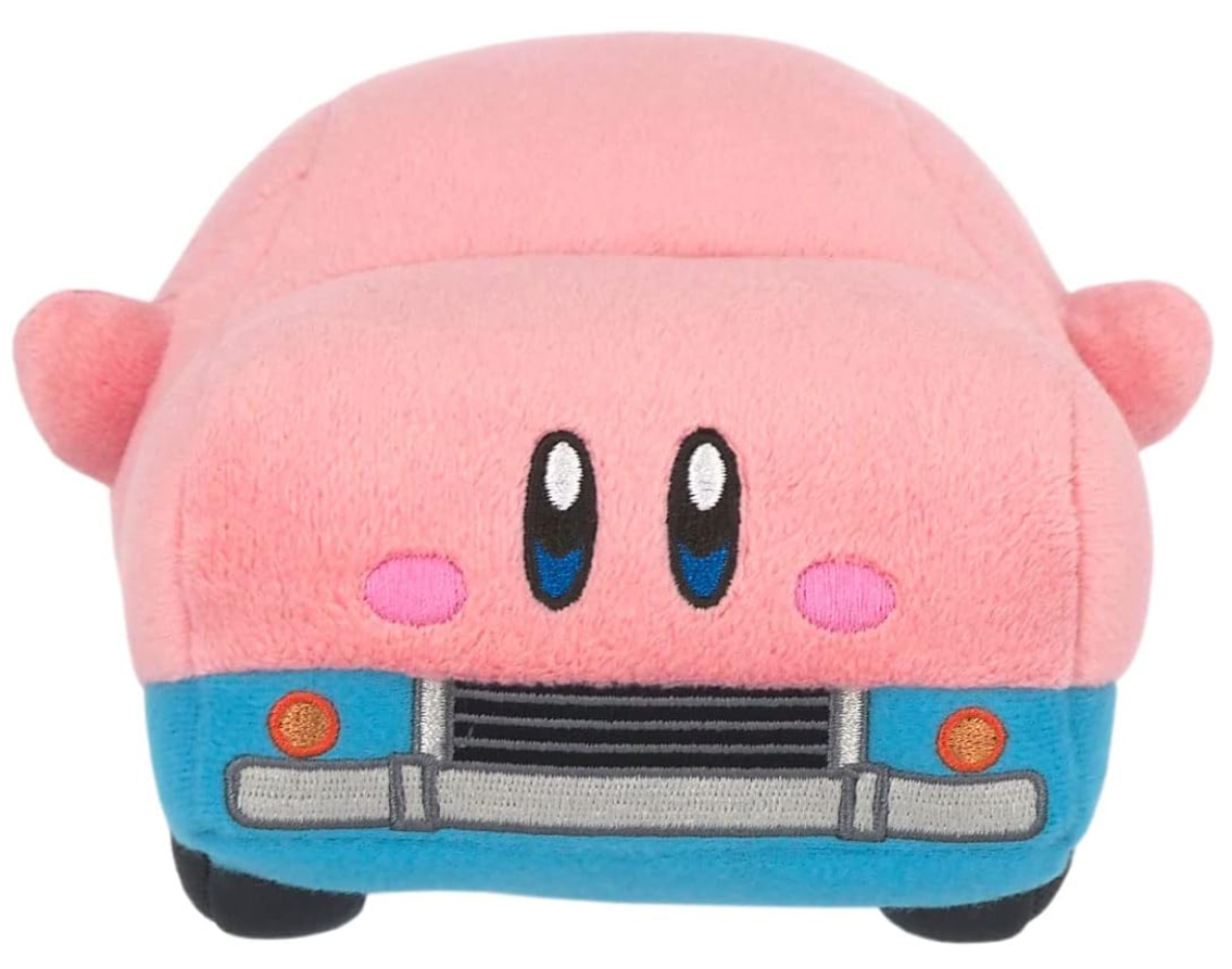 Kirby All Star Collection Car Snack Time Plush Toy KP55 NEW