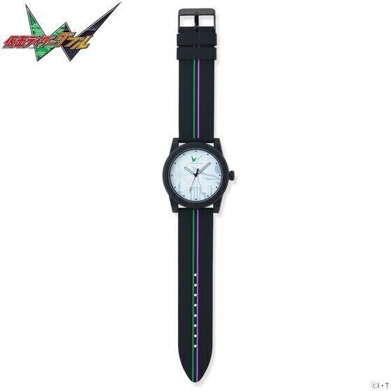 Kamen Rider W Double Fuuto Wrist Watch Bandai Japan