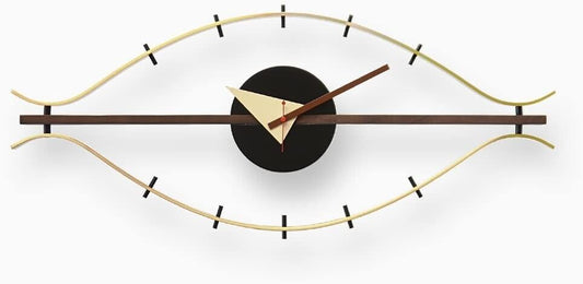 George Nelson Eye Clock Modern Analog Wall Clock W76cm H33cm Reproduced product