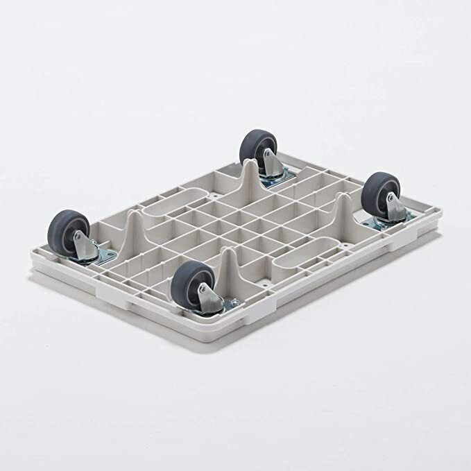 MUJI 82007848 Polypropylene Flat Dolly Can be Linked Vertical or Horizontally