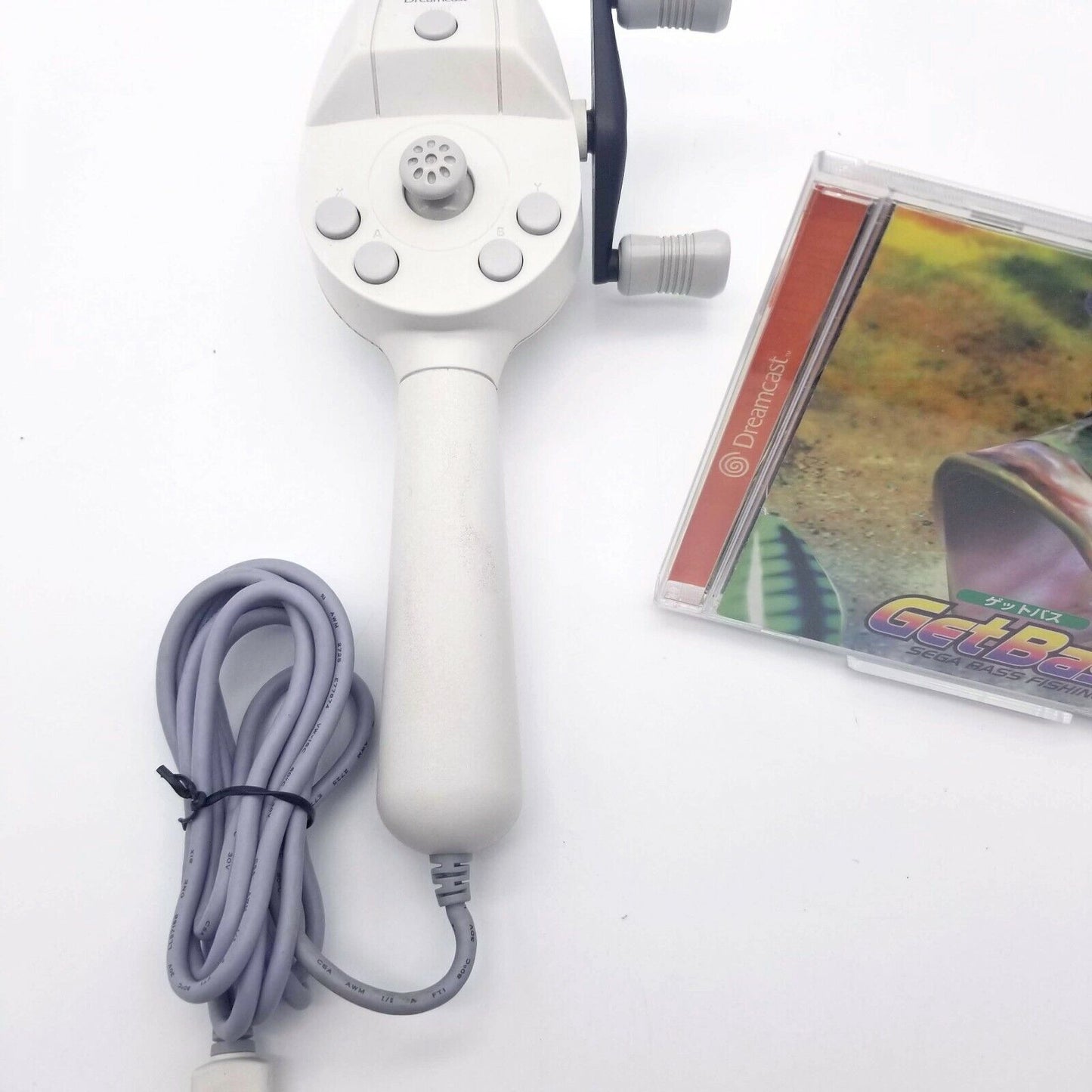 Fishing Controller Game set Dreamcast Sega w/ GetBass Region Japan NTSC-J