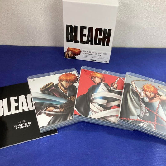 BLEACH Blu-ray Disc BOX Episode Shinigami daikou & Soul Society Limited Japanese