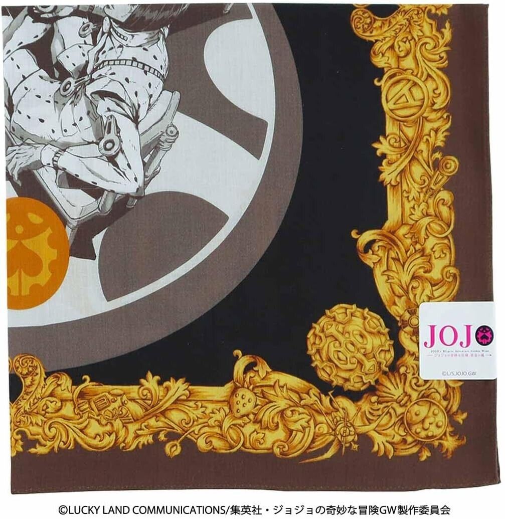 JoJo's Bizarre Adventure Pt.5 Golden Wind Team Bucciarati Handkerchief 50cm