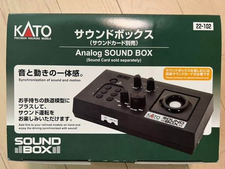 KATO N Gauge Sound Box 22-102 Model Railroad Option Japan New