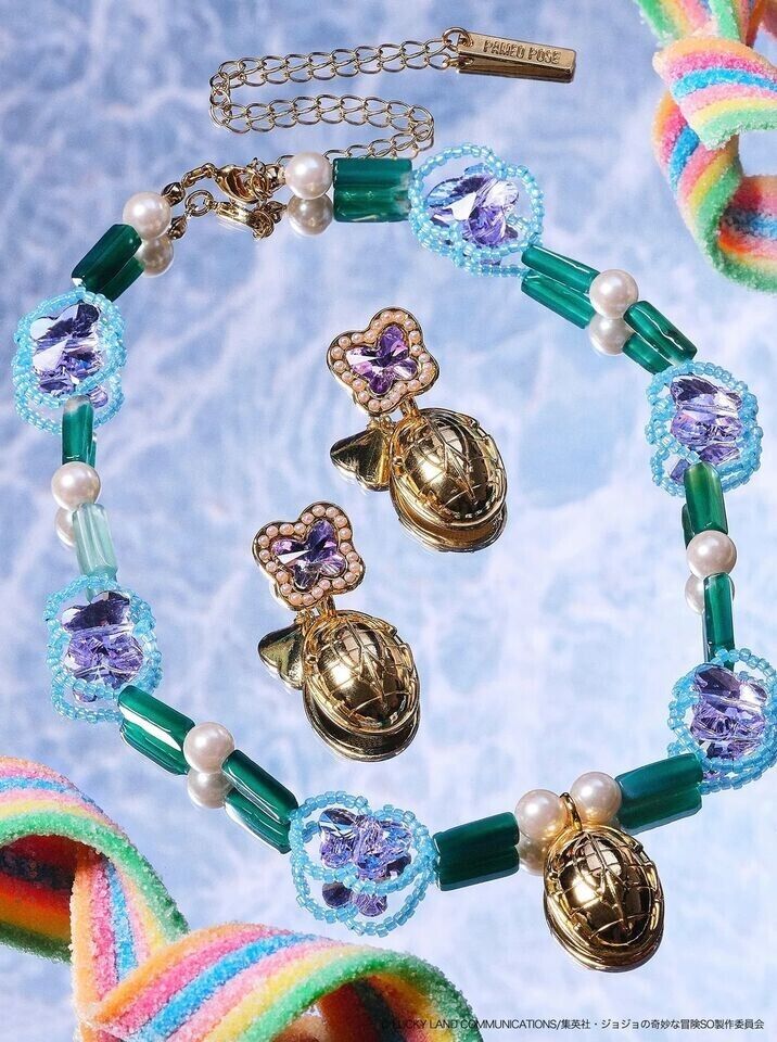 JoJo's Bizarre Adventure Pt.6 Stone Ocean Jolyne Cujoh Locket Choker Cosplay