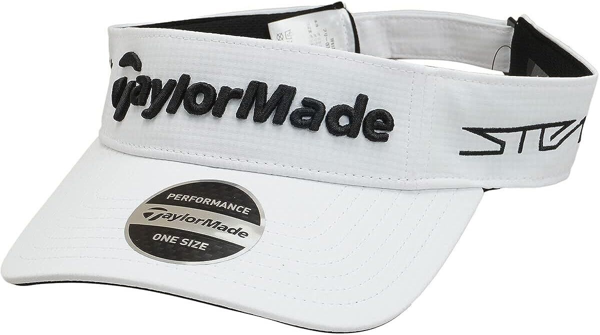 TF613 White Taylormade JAPAN Tour Model Golf Visor Cap Stealth 2nd 2023 New