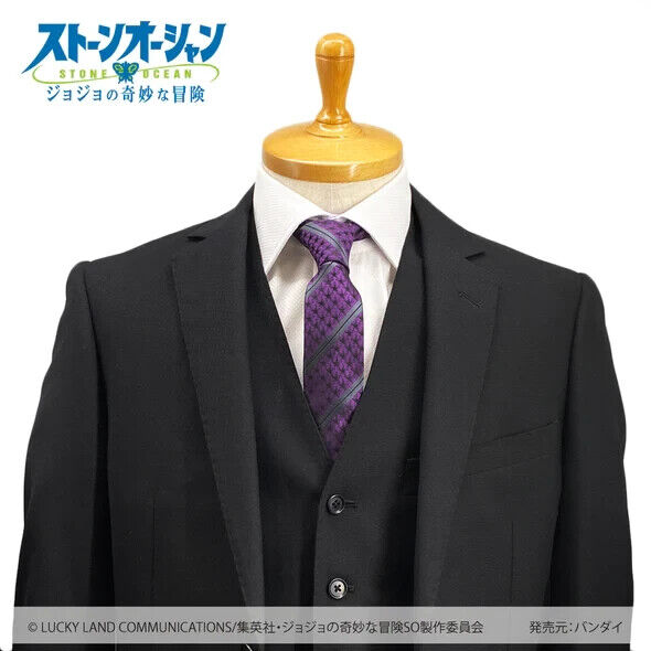 JoJo's Bizarre Adventure Pt.6 Stone Ocean Jotaro Kujo Tie Necktie Japan