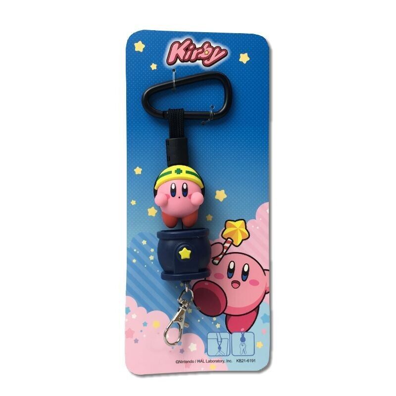 Kirby of the Stars Reel Carabiner Key Ring Japan Limited