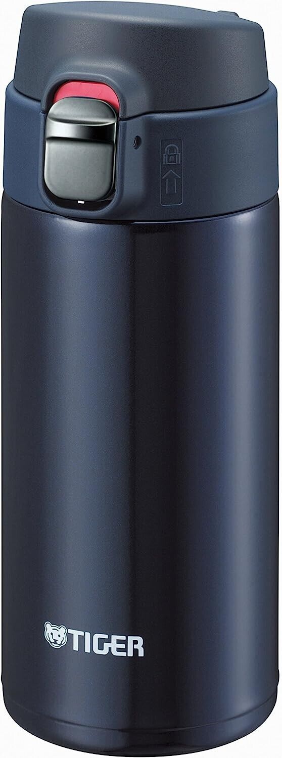 MMJ-A036-KA Tiger Stainless Thermos Mug Bottle Sahara Mug Blue Black 0.36L New