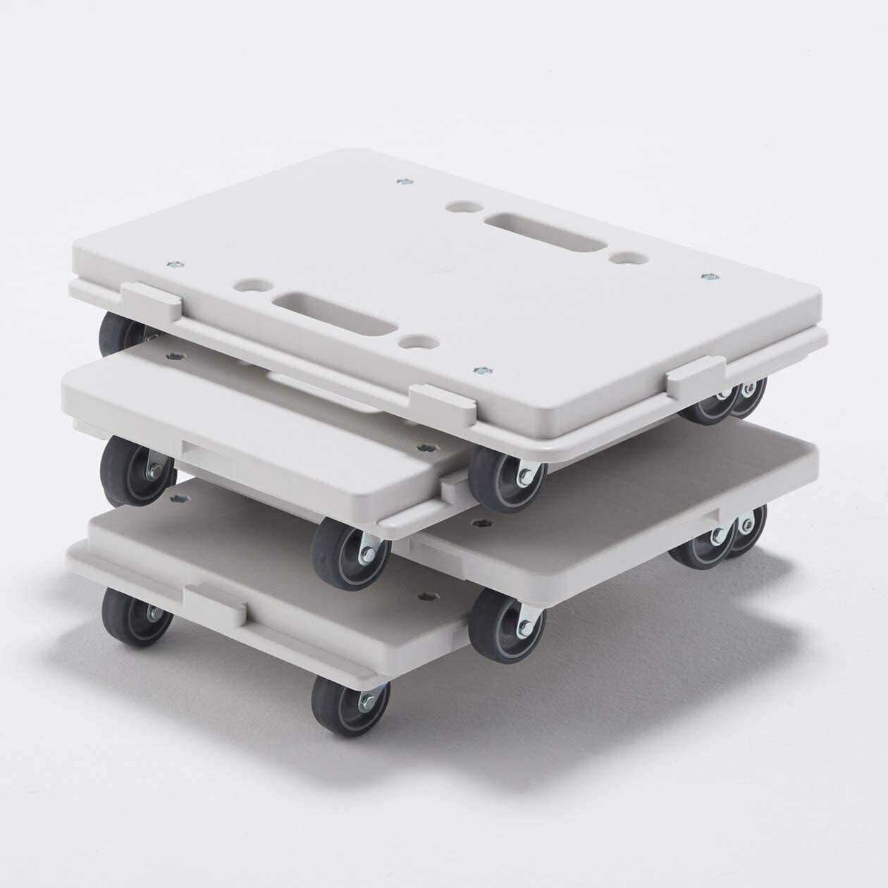 MUJI 82007848 Polypropylene Flat Dolly Can be Linked Vertical or Horizontally