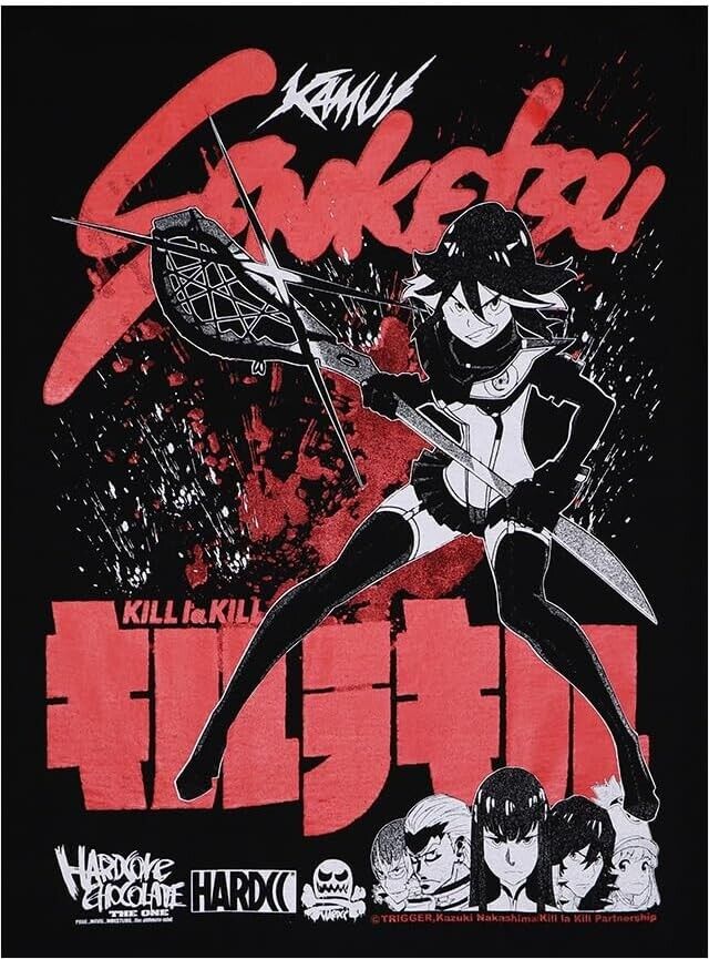 KILL la KILL Ryuko Matoi T-shirt XL Size Trigger Japan Limited