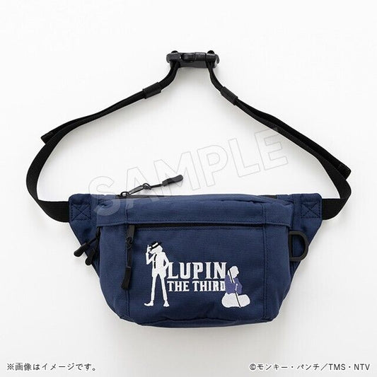 Lupin III the Third Jigen Daisuke & Goemon Ishikawa XIII Sling Waist Bag Japan