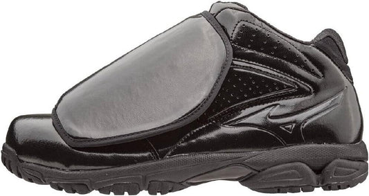 11GU1601 MIZUNO Japan Baseball Umpire Shoes Pro Model Black x Black size US 7.5