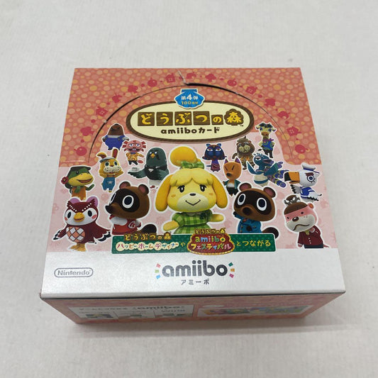 Animal Crossing amiibo Cards Vol. 4 (1 box of 50 packs) Japanese New from Japan