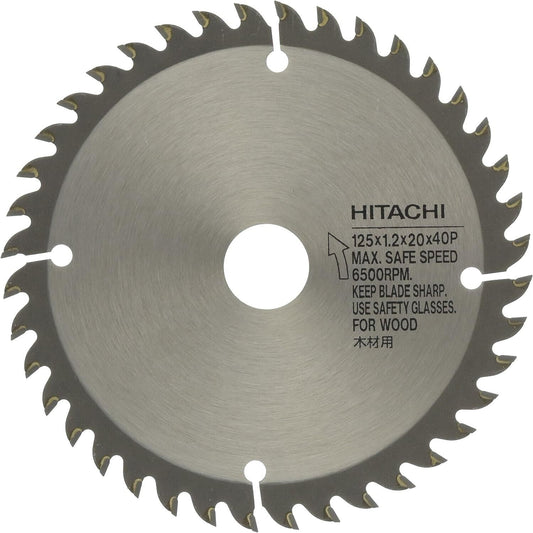 0040-2525 Hitachi Teeth 125mm Carbide Tipped Circular Saw Blade New