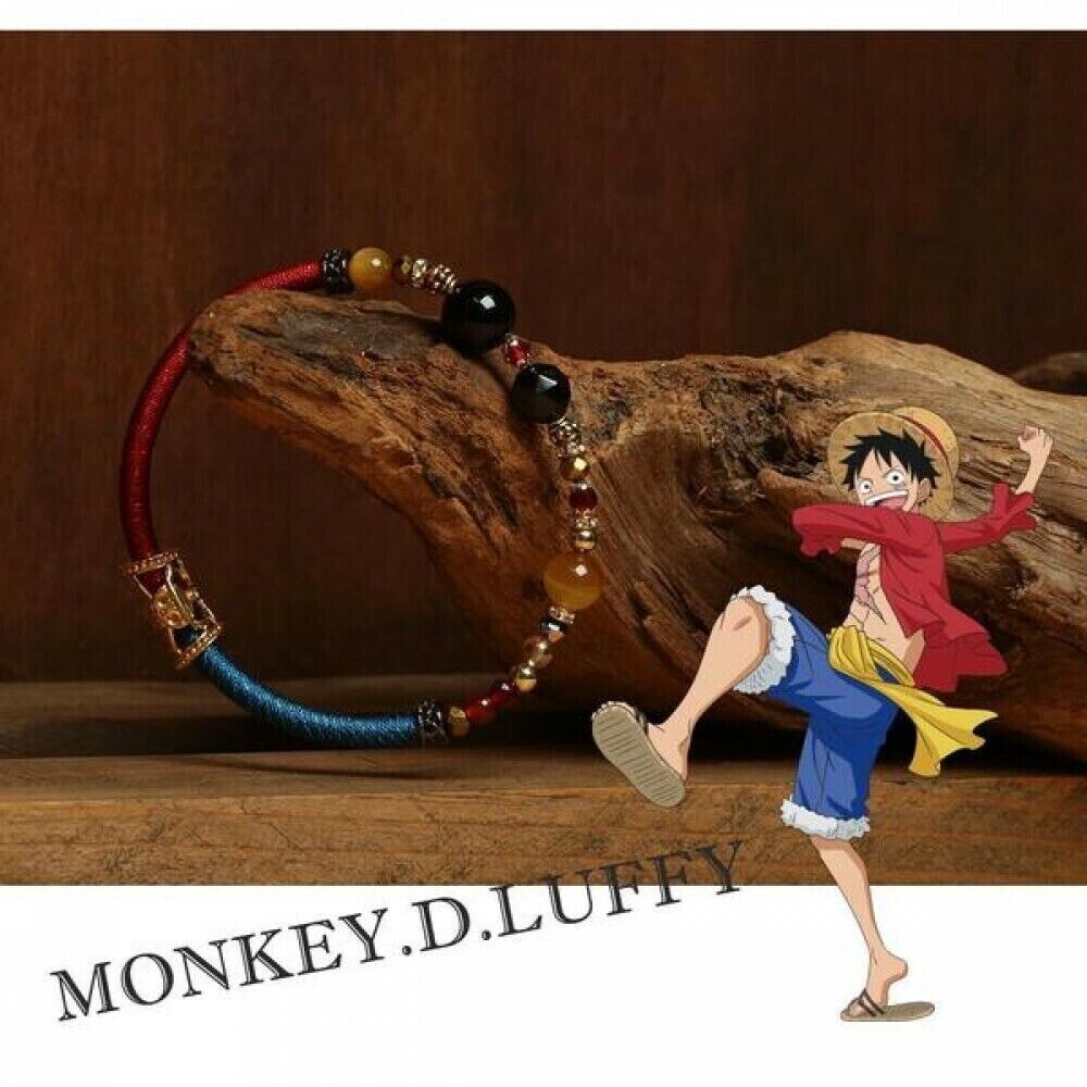 ONE PIECE Monkey D Luffy Wind Cord Bracelet Japan