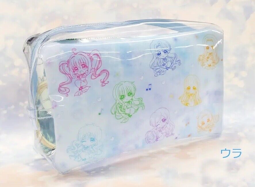 Mermaid Melody Pichi Pichi Pitch Vinyl Pouch Case Bag Japan Limited