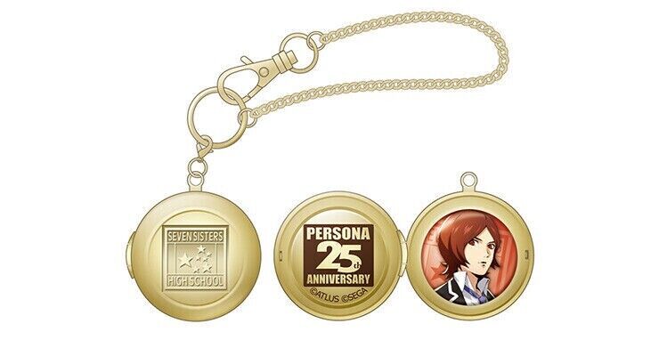 Persona 2 Sin Tatsuya Suou Locket Bag Charm 25th Anniversary Atlus Japan