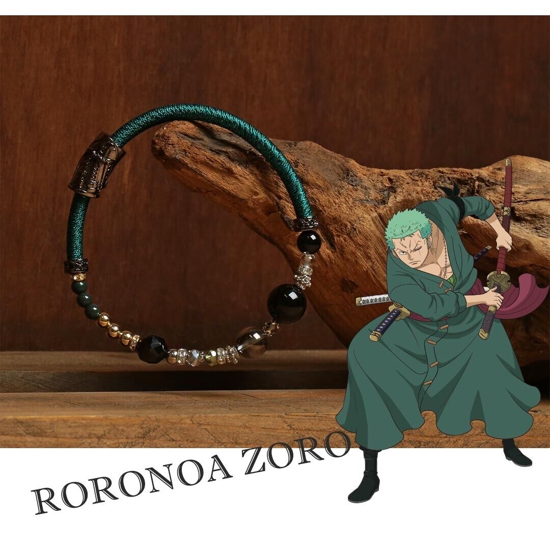 ONE PIECE Roronoa Zoro Wind Cord Bracelet Japan