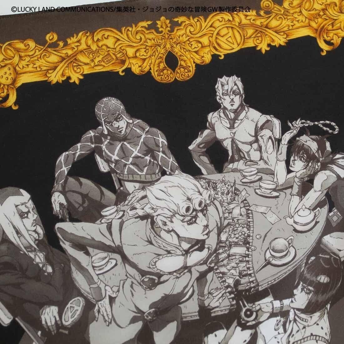 JoJo's Bizarre Adventure Pt.5 Golden Wind Team Bucciarati Handkerchief 50cm