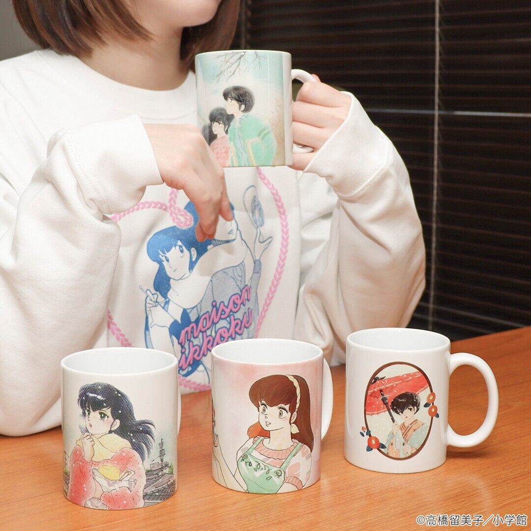 Maison Ikkoku Kyoko Otonashi Winter Mug Cup Porcelain Japan Limited 2023