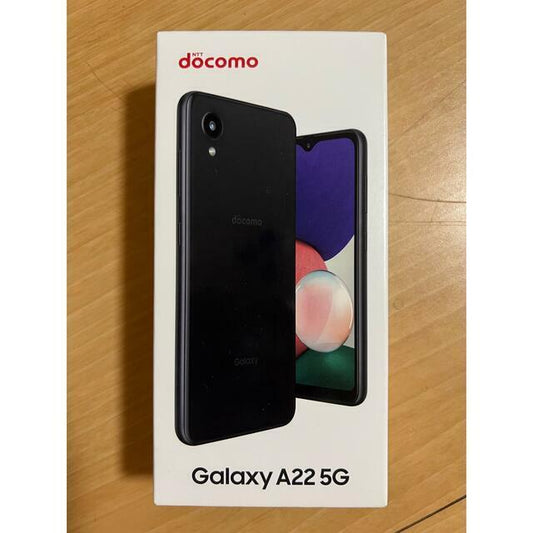 docomo Galaxy A22 5G Black SIM Free SC-56B SAMSUNG android smartphone New