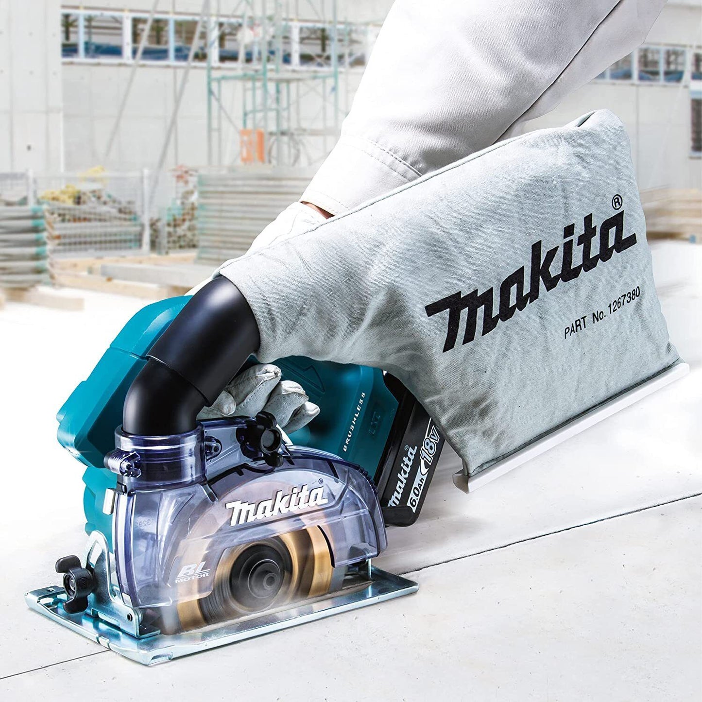 CC500DZ Makita 18V Dustproof 125mm Circular Saw Wet cutting Body Only