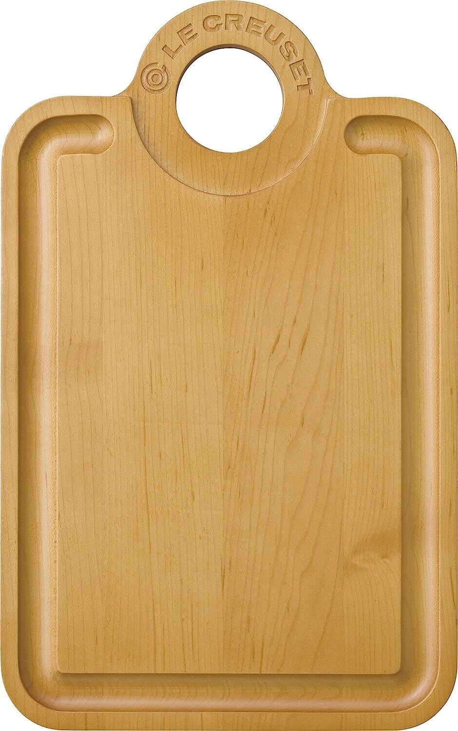 Le Creuset Maple Wood Cutting Board Kitchenware Wood Tool New