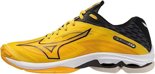 V1GA2200 MIZUNO Volleyball Shoes WAVE LIGHTNING Z7 Yellow Black size US 5